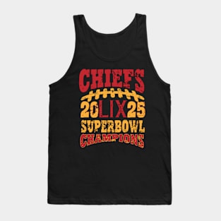 chiefs 2025 super bowl champions Tank Top